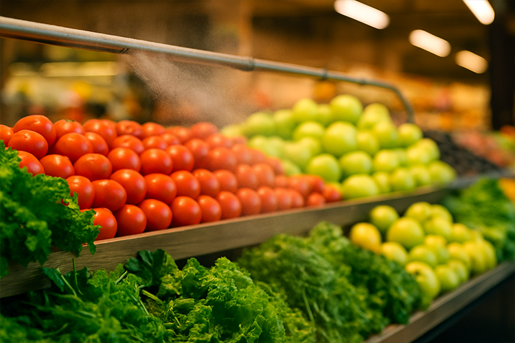 رطوبت‌ساز برای انبار نگهداری میوه و سبزی