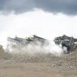 سیستم مه‌پاش صنعتی برای کنترل گرد و غبار در معادن